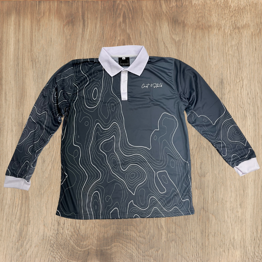 Contour fishing shirt grey